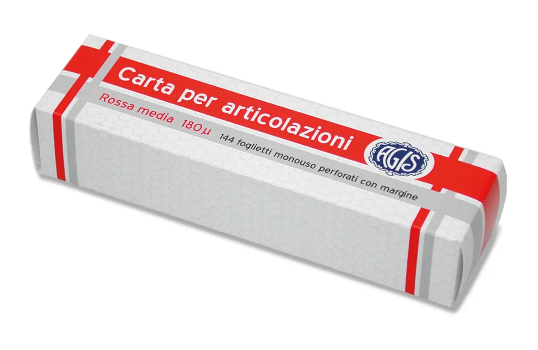 Bausch BK01 Strisce Di Carta Articolata 200 Micron (0.008") Blu - 300 Fogli