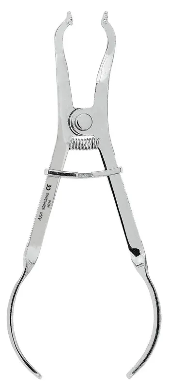 Pinze Portadiga Dentale Ainsworth - In Acciaio Inox, Per Applicazione Diga In Gomma, Kit Professionale - Foto 6