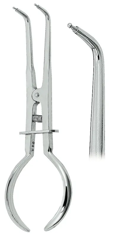 Pinze Portadiga Dentale Ainsworth - In Acciaio Inox, Per Applicazione Diga In Gomma, Kit Professionale - Foto 2