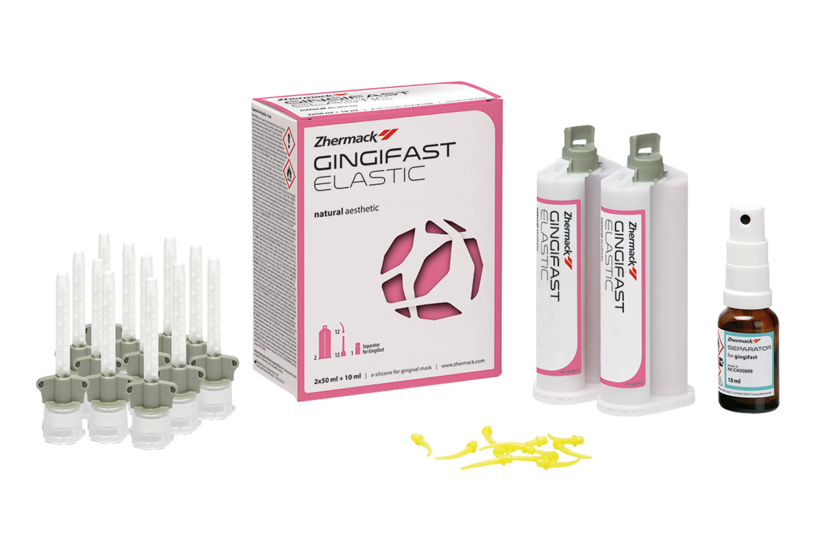 Gingifast Rigido Con 2 Cartuchos 50ml Y Separador De 10ml - Zhermack - Foto 11