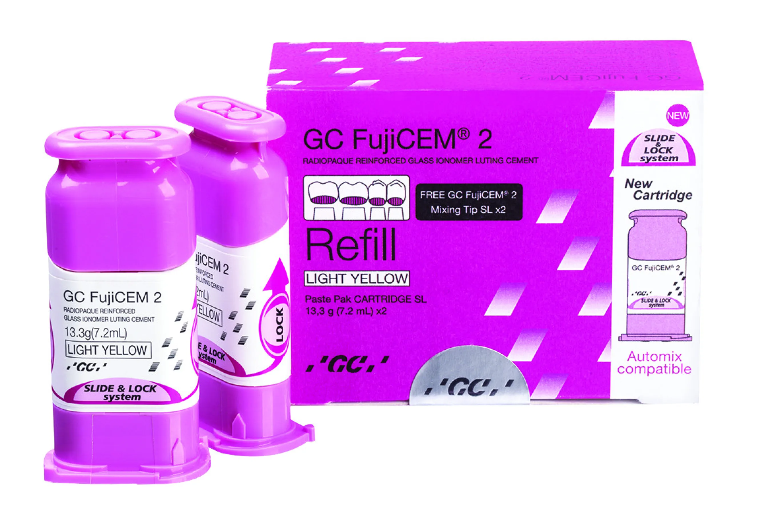 2 1/2 In Diameter Diaphragm Valves GC FujiCEM 2 Reinforced Glass Ionomer Luting Cement - Automix, 2/Pack (004714) FujiCEM 2 Cement