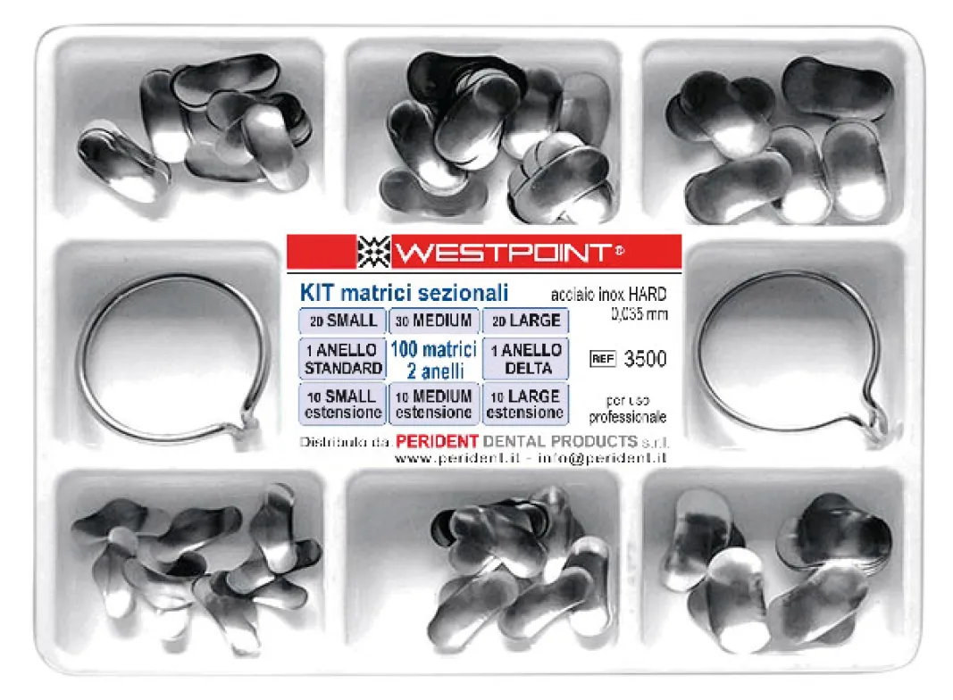 SMS MATRICI SEZIONALI HARD LARGE 50 PZ SMS MATRICI SEZIONALI HARD LARGE 50 PZ